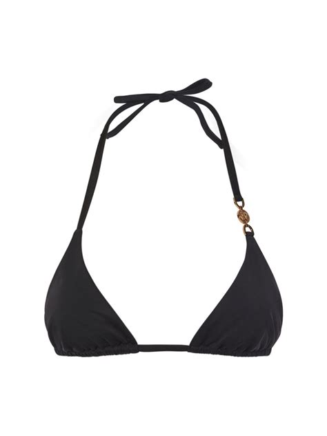Medusa Lycra Triangle Bikini Top Versace Women Luisaviaroma
