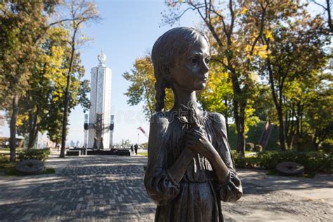 Holodomor Victims Memorial Complex in Ukraine Editorial Stock Photo ...