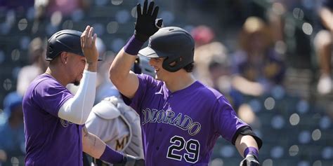 Michael Toglia Hits First Coors Field Home Run