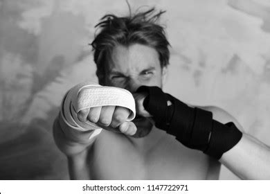 Man Wild Face Naked Torso On Stock Photo Shutterstock