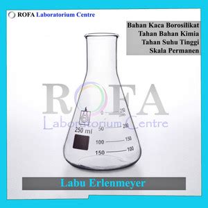 Jual Labu Erlenmeyer Erlenmeyer Flask Conical Glass Pyrex 250 ML