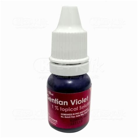 Jual Gentian Violet Obat Sariawan Shopee Indonesia