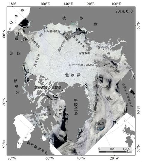 科学网—2014年6月8日北极冰情 极区遥感的博文