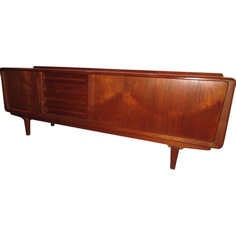 Danish teak sideboard by Ejvind A Johansson Vamo Sønderborg 1960s