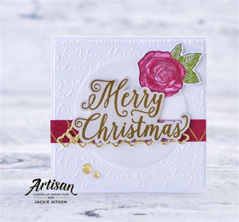 Jaxx Crafty Creations Stampin Up Artisan Design Team Blog Hop