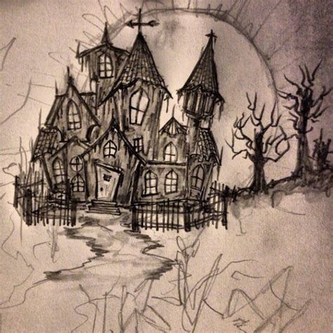 Halloween drawing / Sketch progress close up shot by - Ranz | Sketches, Halloween drawings ...