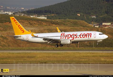 TC CPO Boeing 737 8AS Pegasus Airlines Juan Felipe Arango Pï½rez