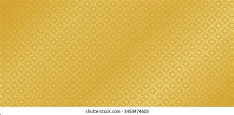 Thai Pattern Golden Background Vector เวกเตอรสตอก ปลอดคาลขสทธ