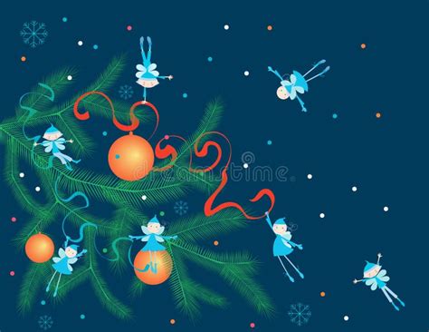 Christmas Elves Stock Vector Illustration Of Smiling 44152076