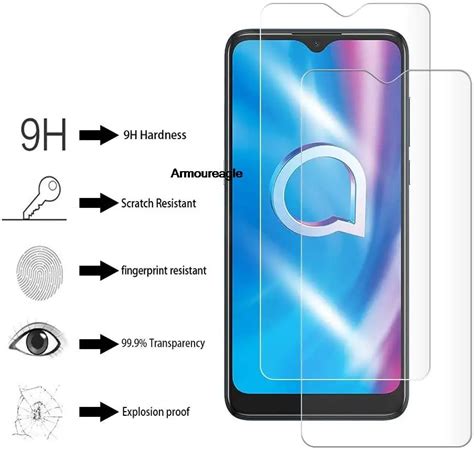 Tempered Glass Hd On For Alcatel 1a 1b 1s 1se 1v 3l 3x 2020 For Alcatel