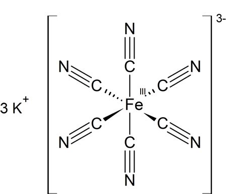 Hexacyanoferrate De Potassium III CAS 13746 66 2 Sel De Lessive De S