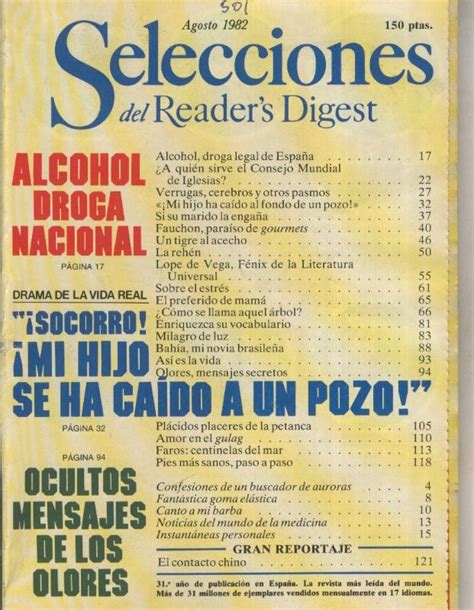 Selecciones Del Readers Digest Numero By Varios Magazine