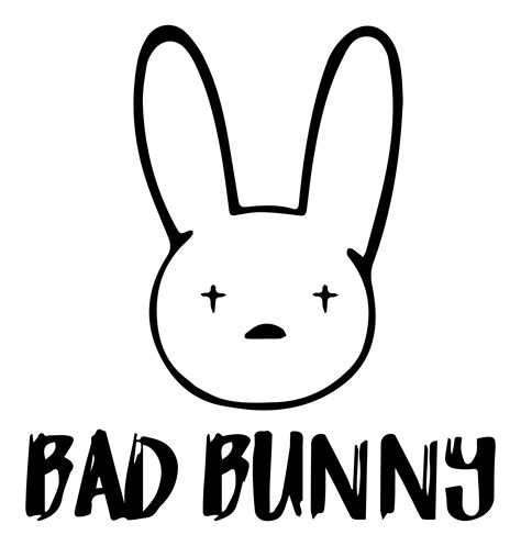 Bad Bunny Bad Bunny Svg Yo Perreo Sola Svg Bad Bunny Logo Inspire