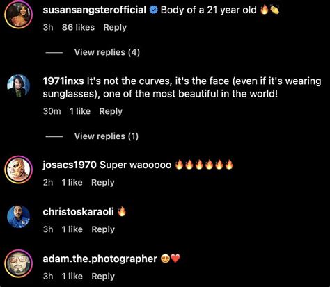 Elizabeth Hurley Puts On A Racy Display Showing Off Her Eye Popping Curves In A Coral Red Bikini