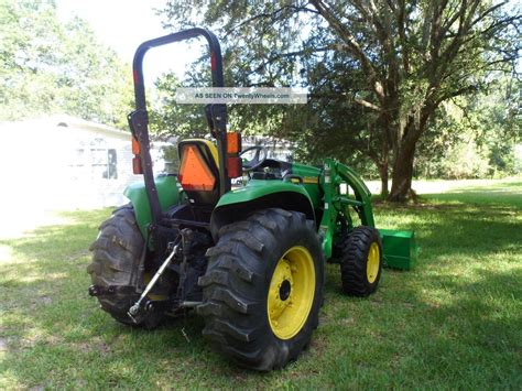 2006 John Deere 4120 Compact 4x4 Tractor With Front Loader And Bucket