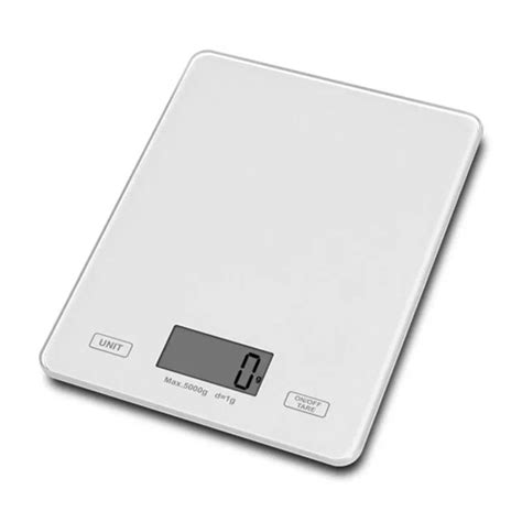 Balanza Pesa Digital Cocina Vidrio Slim 5 Kilo Casa Ocho