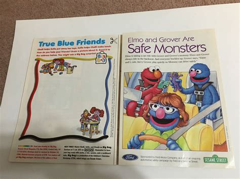 Vintage Sesame Street Magazine October Excellent Condition Ebay