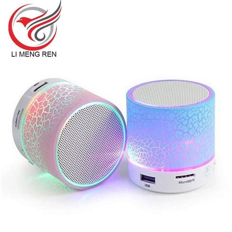 Kablosuz Bluetooth Hoparl R Usb Mini Ta Nabilir Led I K M Zik Hoparl