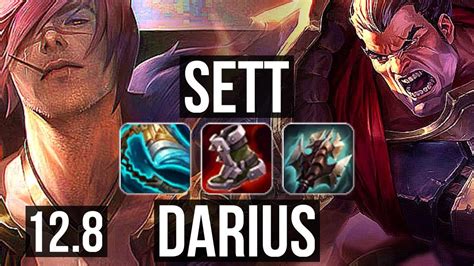 Sett Vs Darius Top 8 Solo Kills 1300 Games 1 1m Mastery Na