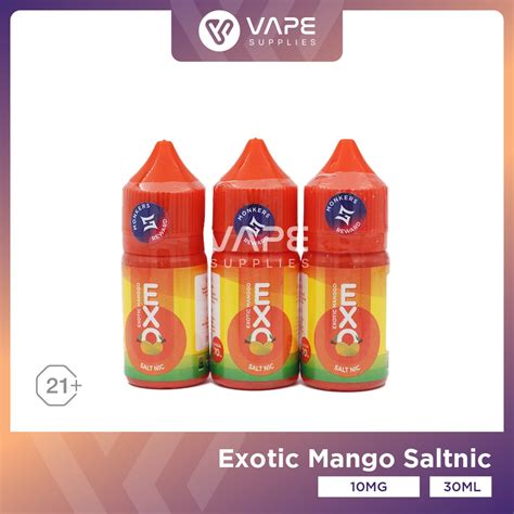 Jual Liquid Exo Mango Salt Nic Mg Ml By Monk Shopee Indonesia