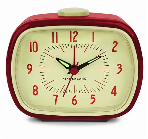 Kikkerland Retro Alarm Clock Noveltystreet