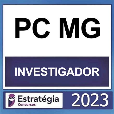 PC MG INVESTIGADOR ESTRATÉGIA 2023 Rateio de Concursos Rateio