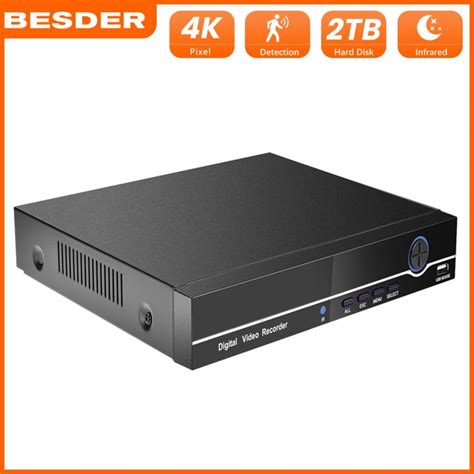 BESDER H 265 16CH 4K 8MP CCTV NVR Network Video Recorder For IP Camera