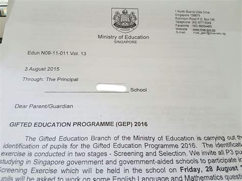 The Ted Education Programme Gep In Singapore Part 1 Of 4