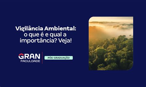 Vigil Ncia Ambiental O Que E Qual A Import Ncia Veja