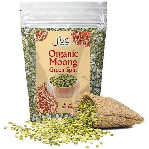 Jiva Organics Organic Moong Split Green Dal Price Buy Online At