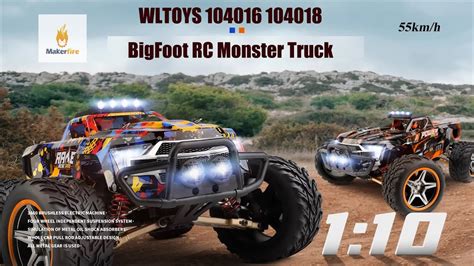 Wltoys Bigfoot Rc Monster Truck Youtube