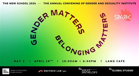 Gender Matters Belonging Matters Day 1 The Annual Convening Of The