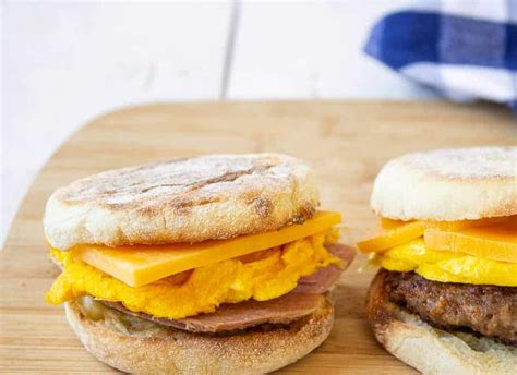 English Muffin Breakfast Sandwich Beyond The Chicken Coop