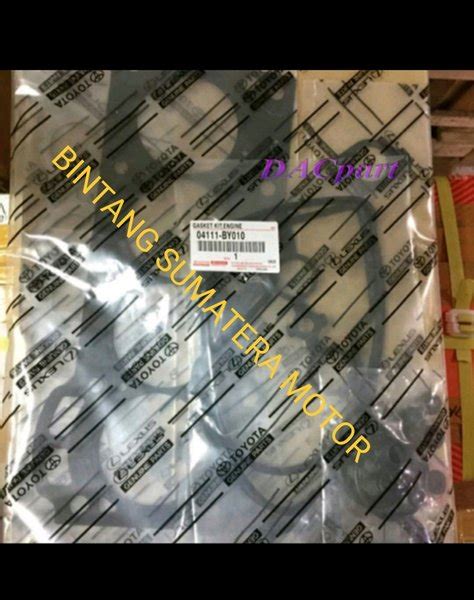 Jual Packing Full Set Avanza Cc Plat Toyota Original Di Lapak