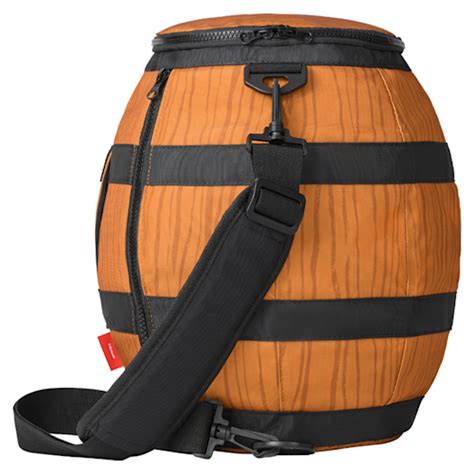 Donkey Kong Dk Barrel Shoulder Bag My Nintendo Store