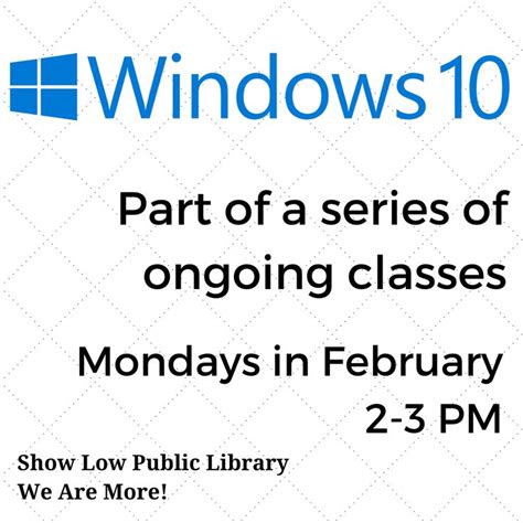 Windows 10 February 2020 Computer Class Words Word Search Puzzle