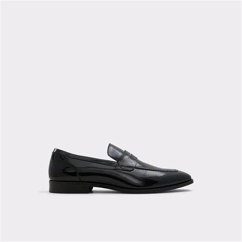 Mocassins Para Homem Em Pele Verniz Preto AALTO001001042 ALDO Portugal