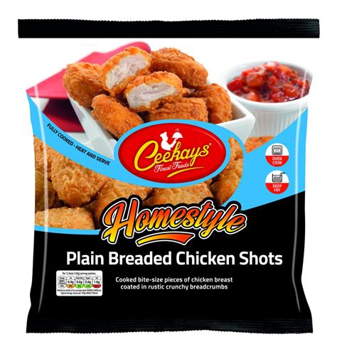 Ceekay Plain Breaded Chicken Shots 12 X 500g Unity Distribution