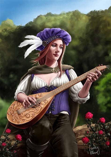 A Bard Named Rose Rdungeonsanddragons