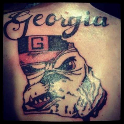 32 Georgia Bulldogs Tattoo Designs Lontaedenny