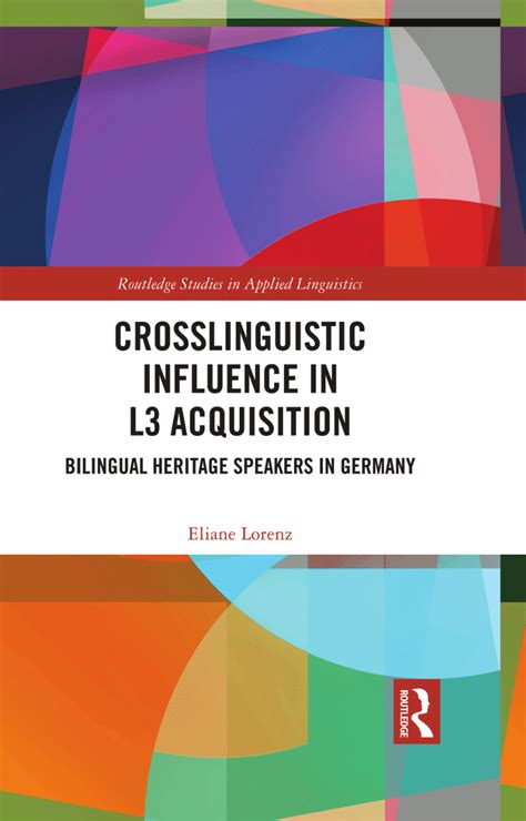 Pdf Crosslinguistic Influence In L3 Acquisition Bilingual Heritage