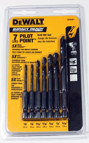 Dewalt’s Impact Ready Drill Bits – a “Boring” Review