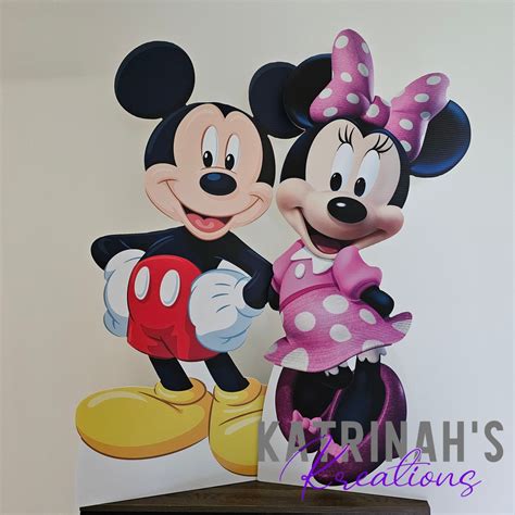 Mickey Mouse And Minnie Mouse Cut Outs Standees Choose Your Character