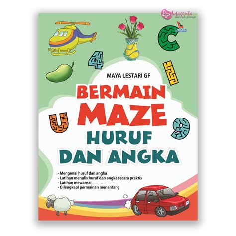 Jual Buku Bermain Maze Huruf Dan Angka Shopee Indonesia