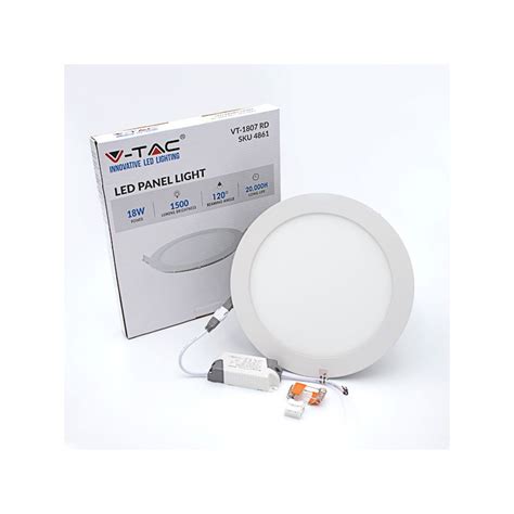 Spot LED Plat V TAC 18W VT 1807