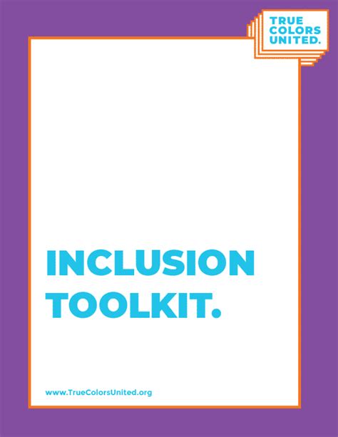 Inclusion Toolkit True Colors United