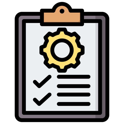 Job Description Generic Outline Color Icon