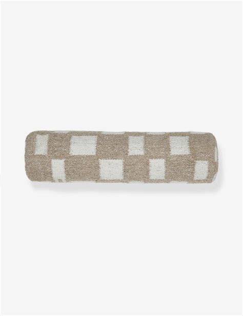 Irregular Checkerboard Bolster Pillow By Sarah Sherman Samuel Sarah