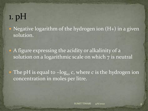 Unit 5th Ph Buffers And Isotonic Solutions Ppt