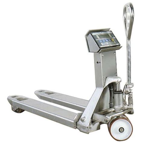 Kentruck Tsx Stainless Weigh Scale Pallet Truck Tsx Weigh Scale